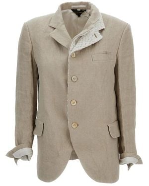 Comme des Garçons Blazers - Natural