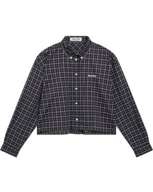 Miu Miu Shirts - Blue