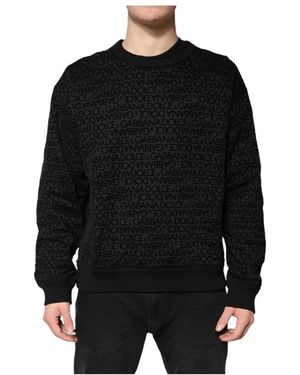 Dolce & Gabbana Sweatshirts - Black