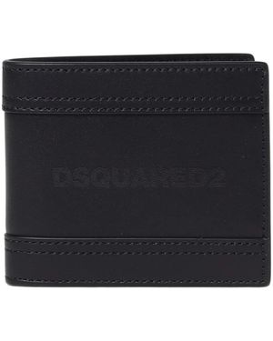 DSquared² Stilvolles Portemonnaie Für Den Alltag - Schwarz