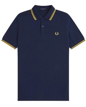 Fred Perry Polo Shirts - Blue