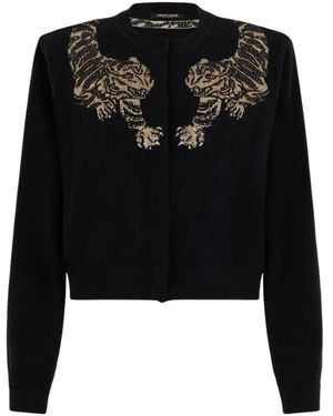 Roberto Cavalli Cardigans - Negro
