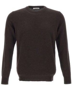 Kangra Round-Neck Knitwear - Negro