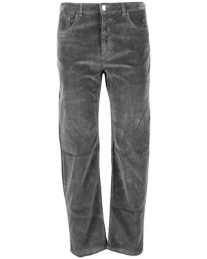 Seventy Gerade Geschnittene Hose - Grau