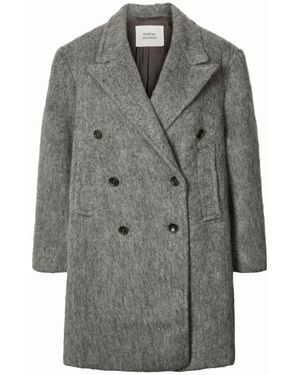 Rabens Saloner Einreiher-Mäntel - Grau