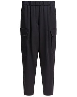 Semler Slim-Fit Trousers - Negro