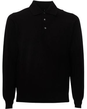 FILIPPO DE LAURENTIIS Polo - Zwart