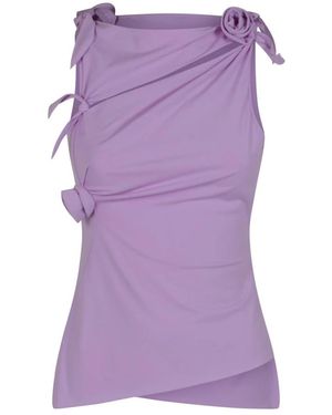 Coperni Flower Top - Paars