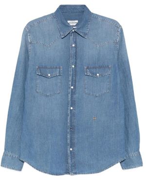 Jacob Cohen Denim Shirts - Blue