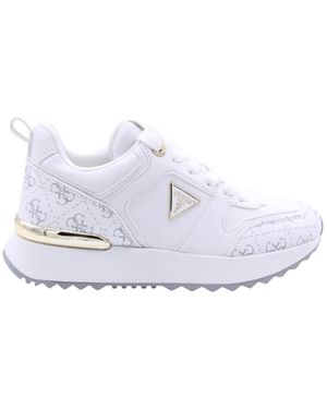 Guess Sneaker keriem alla moda per uomo - Bianco