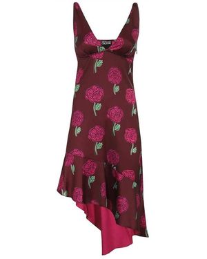 Versace Jeans Couture Short Dresses - Red