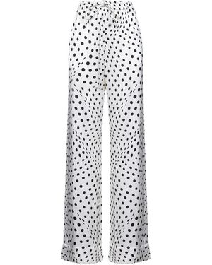 Stella McCartney Broeken ,Veelkleurig ,Wijde Broek - Wit