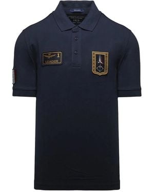 Aeronautica Militare Polo Shirts - Blue