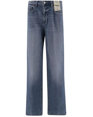 L'Agence Straight Jeans - Blauw