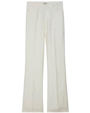 Zadig & Voltaire Wide Trousers - Bianco