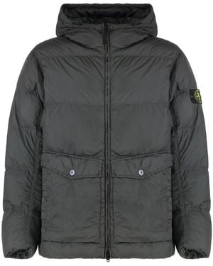 Stone Island Down Jackets - Grigio