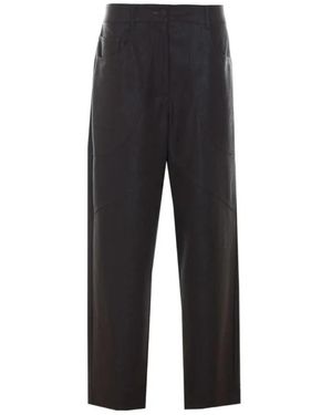 Liu Jo Straight Trousers - Black