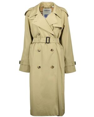 Burberry Trench Coats - Natural