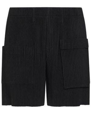 Issey Miyake Short Shorts - Black