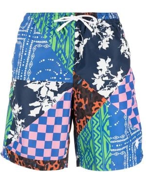 Marcelo Burlon Beachwear - Blu