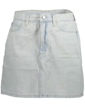 Calvin Klein Denim Skirts - Grey