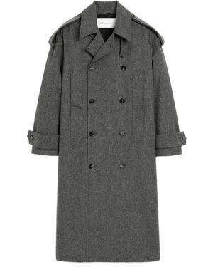 Ami Paris Trench Coats - Grigio