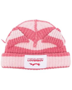 Loverboy by Charles Jeffrey Beanies - Pink