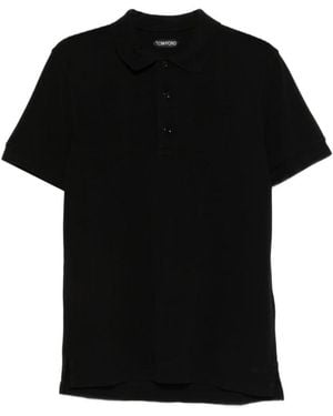 Tom Ford Polo Shirts - Black