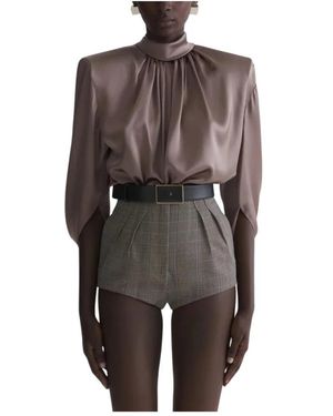 Mugler Blouses - Marrón