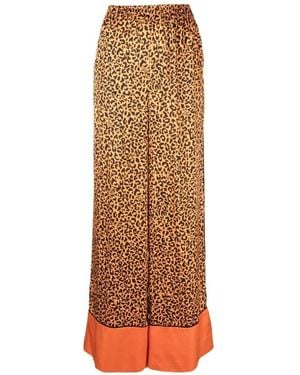 Karl Lagerfeld Wide Trousers - Marrón