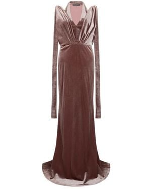 Alberta Ferretti Maxi Dresses - Marrón