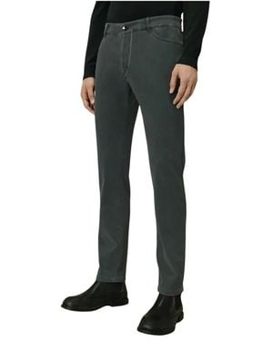 Rrd Slim-Fit Trousers - Black