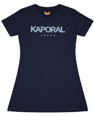 Kaporal Tops ,Blauw ,Katoen T-Shirt