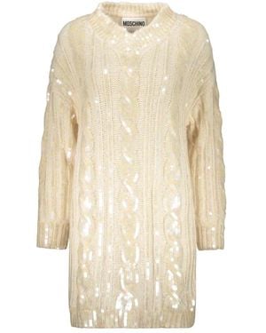Moschino Knitted Dresses - Neutro