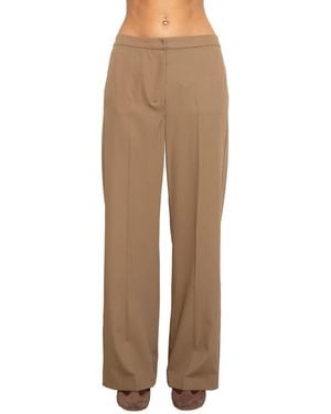 Max Mara Broeken ,Bruin ,Wide Broeken