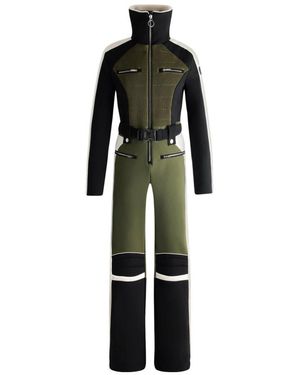 Fusalp Fitness ,Groen ,Polyester Jorket Ski Suit - Zwart