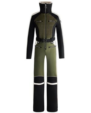 Fusalp Fitness ,Groen ,Polyester Jorket Ski Suit - Zwart