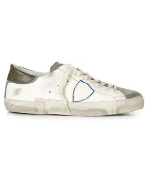 Philippe Model Paris Sneaker: Stijlvolle Urban Footwear - Wit