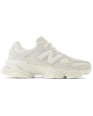 New Balance Ivory Mesh Sneakers - Wit