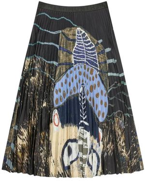 Munthe Midi Skirts - Blu