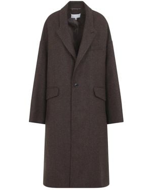 Maison Margiela Oversized Cocooning Jas - Bruin