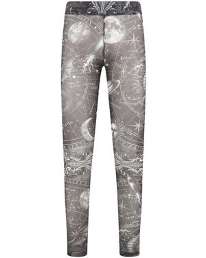 Philipp Plein Slim-Fit Broeken - Grijs