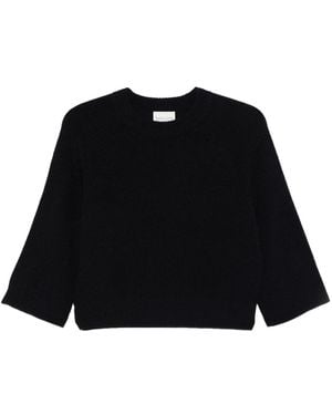 forte_forte Round-Neck Knitwear - Noir