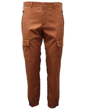 PT01 Slim-Fit Pants - Brown