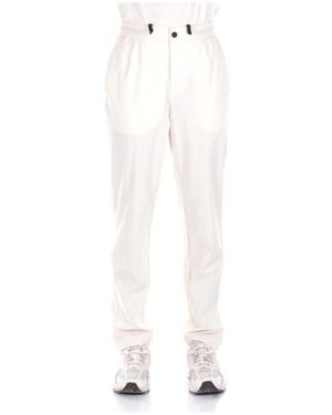 Suns Slim-Fit Trousers - Blanc