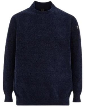Suns Truien & Vesten ,Blauw ,Polyester Carlos Ciniglia Knit