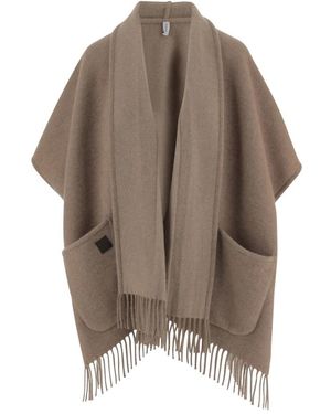 Ferragamo Kaschmir-Cape - Braun