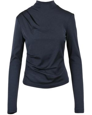 Max Mara Orme Long Sleeve Top - Blauw