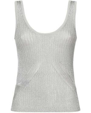 Pinko Sleeveless Tops - Gris