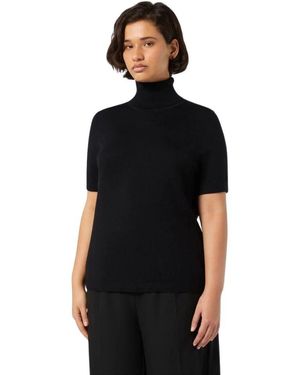 Marina Rinaldi Schwarzer Pullover Marina Sport Kollektion
